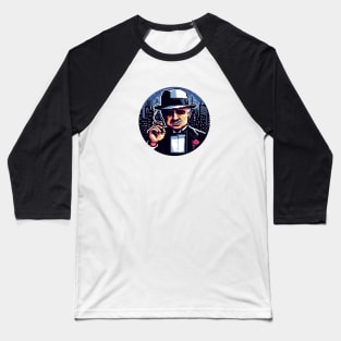 8BIT Vito Corleone Baseball T-Shirt